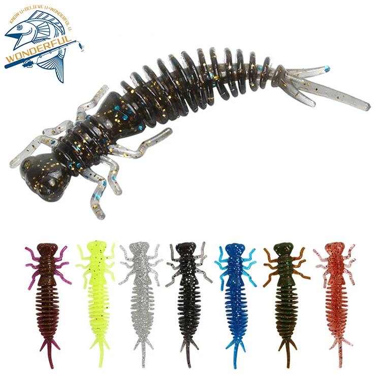 2022 New 8 Colors Burst Larva Soft Bait 5.5cm / 7.5cm / 10cm Larva Rubber Fishing Lure With Cheapest Price
2022 New 8 Colors Burst Larva Soft Bait 5.5cm / 7.5cm / 10cm Larva Rubber Fishing Lure With Cheapest Price