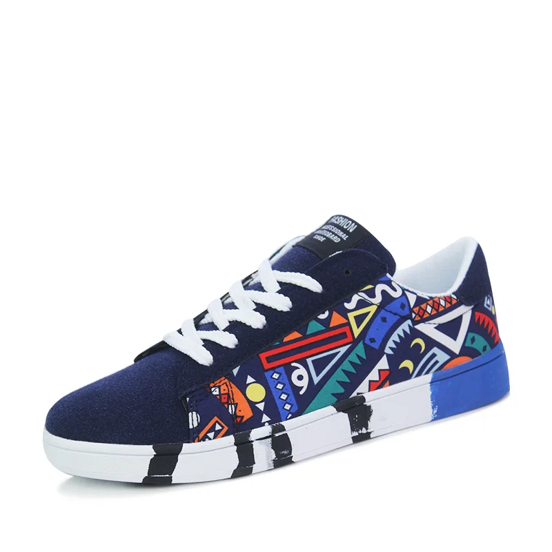 Fashion Pattern Walking Shoes Classic Styling for Street Lace Up Skate Casual Campus men Sneaker
Fashion Pattern Walking Shoes Classic Styling for Street Lace Up Skate Casual Campus men Sneaker