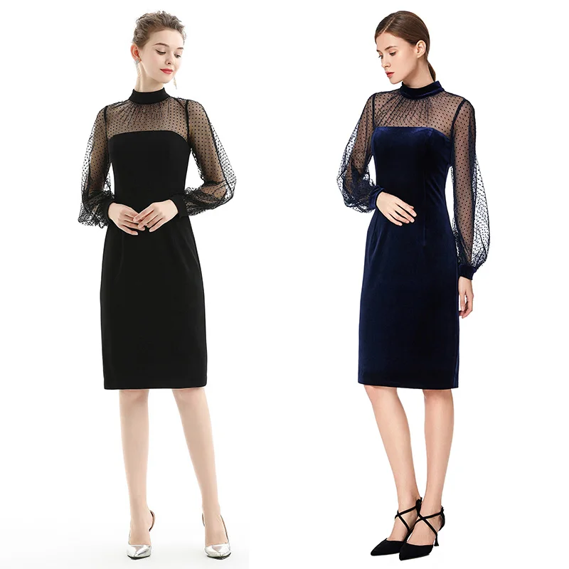 D030 Spring Summer Fall High Quality Fashion Elegant Long Girls Women Velvet Office Evening Casual Dresses
D030 Spring Summer Fall High Quality Fashion Elegant Long Girls Women Velvet Office Evening Casual Dresses