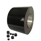 good price black color coated aluminium foil