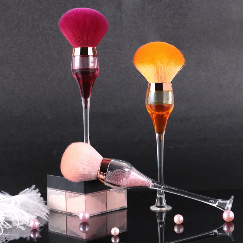 Buy Again best selling professional private label wine glass makeup powder brush, Red yellow pink
Buy Again best selling professional private label wine glass makeup powder brush, Red yellow pink