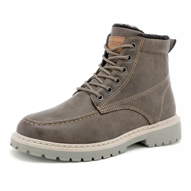 39-44 martin type PU leather shoes boots handmade casual man shoes New casual work boots, Khaki gray black
39-44 martin type PU leather shoes boots handmade casual man shoes New casual work boots, Khaki gray black