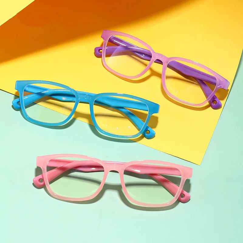 New uv400 children fashion anti blue light glasses boys and girls simple square frame reading glasses, As the picture shows
New uv400 children fashion anti blue light glasses boys and girls simple square frame reading glasses, As the picture shows
