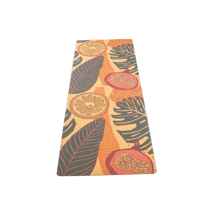 Olm Color Printed Non Slip Soft Lightweight Handmade Cork Yoga Mat With Degradable Package
Olm Color Printed Non Slip Soft Lightweight Handmade Cork Yoga Mat With Degradable Package