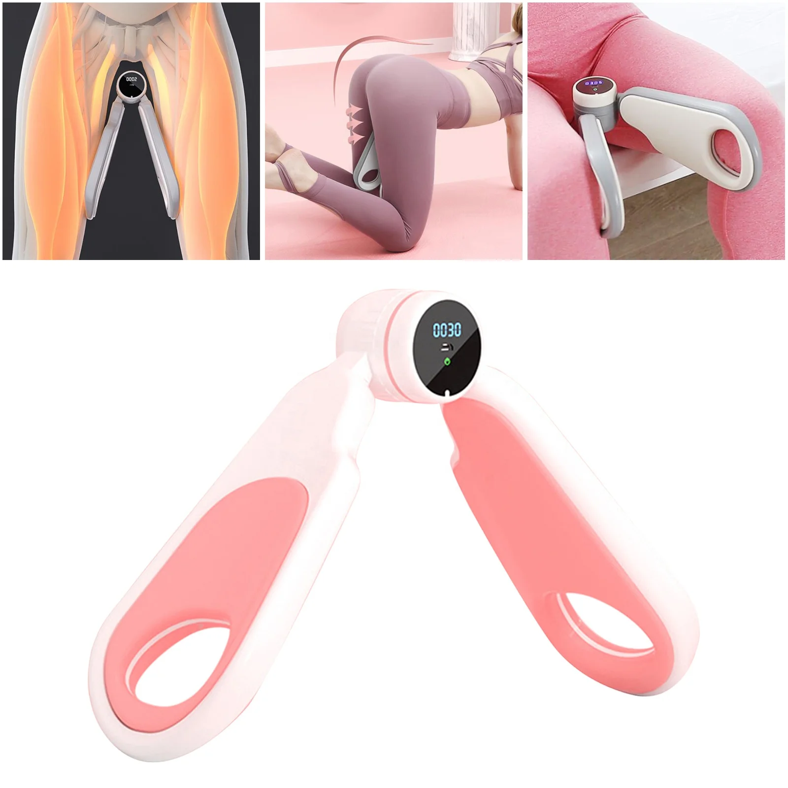 Home Gym Sport Fitness equipment butt Exercise Hip Trainer Pelvic Muscle Training counted Leg Muscle Trainer smart Thigh Master, Customized color
Home Gym Sport Fitness equipment butt Exercise Hip Trainer Pelvic Muscle Training counted Leg Muscle Trainer smart Thigh Master, Customized color