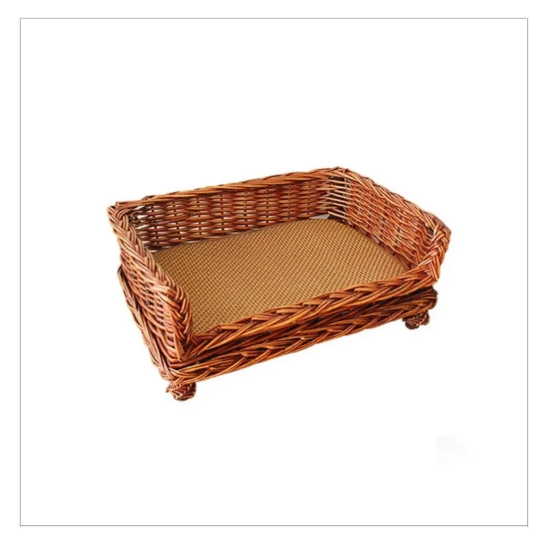 Hot sale Natural Hand Woven Rattan Dog Bed With Sleep Cushion Pet Bed, Natural,tawny,honey color
Hot sale Natural Hand Woven Rattan Dog Bed With Sleep Cushion Pet Bed, Natural,tawny,honey color
