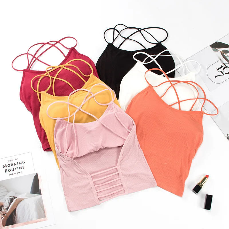 Beauty Back Cross Wireless Women Yoga Night Wear Girls Sport Seamless Mixed Colors Tank Tops
Beauty Back Cross Wireless Women Yoga Night Wear Girls Sport Seamless Mixed Colors Tank Tops