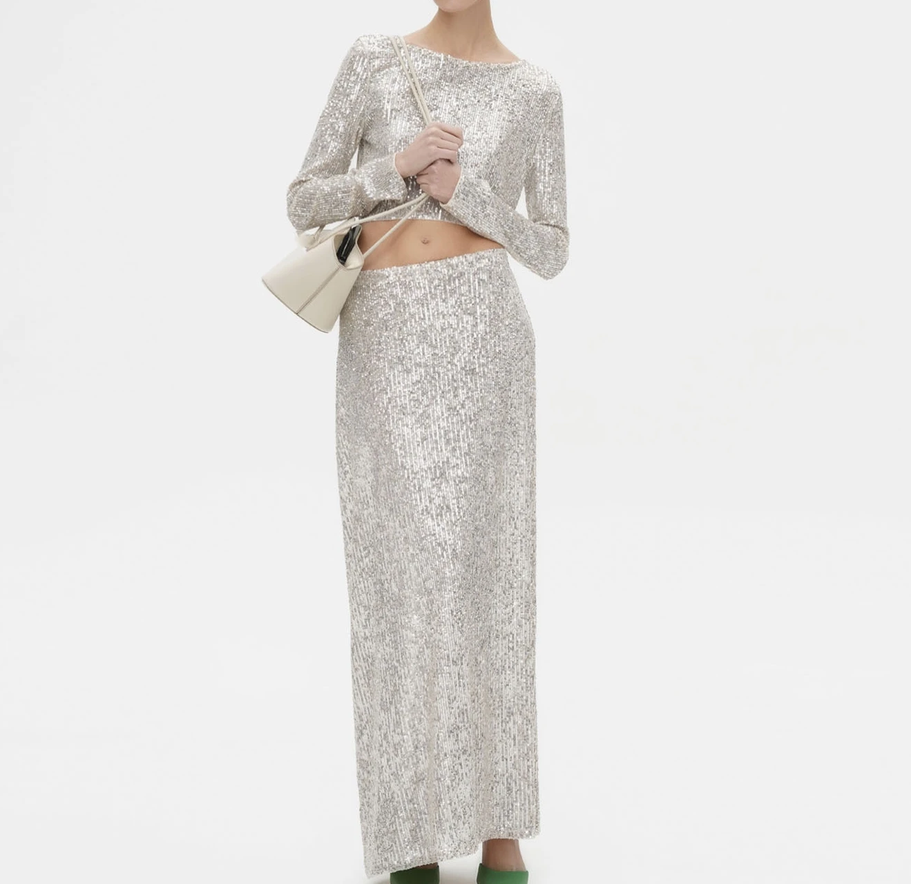 Fall Casual Women Ladies Sequins Solid Long Sleeve Crop Top Skirt Two Piece Sets
Fall Casual Women Ladies Sequins Solid Long Sleeve Crop Top Skirt Two Piece Sets