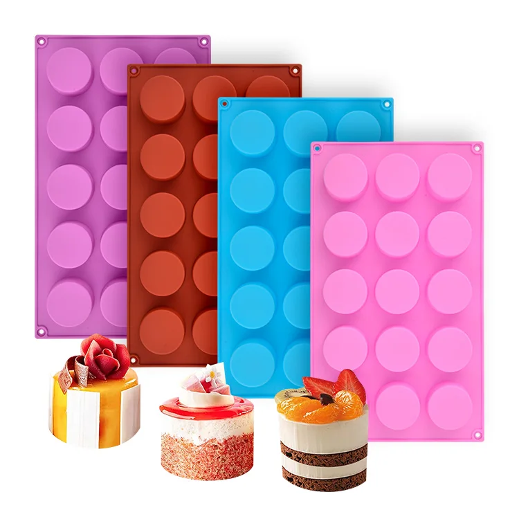 Custom 15 hole Reusable Cylindrical silicone soap mold jelly pudding Egg tart Chocolate mould baking pan cake mold
Custom 15 hole Reusable Cylindrical silicone soap mold jelly pudding Egg tart Chocolate mould baking pan cake mold