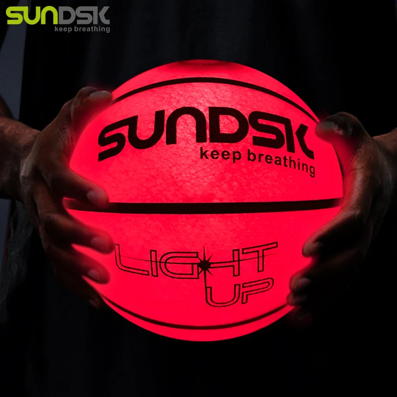 Glow in the dark basketball Size 7 5 3 luminousLED rubber basketball ball for gifts, Customize color
Glow in the dark basketball Size 7 5 3 luminousLED rubber basketball ball for gifts, Customize color