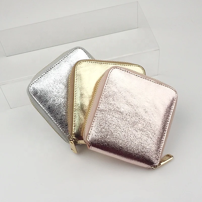 2021 commercial leather credit card holder metallic color lamb leather wallets Cossni, Gold/silver/rose gold
2021 commercial leather credit card holder metallic color lamb leather wallets Cossni, Gold/silver/rose gold