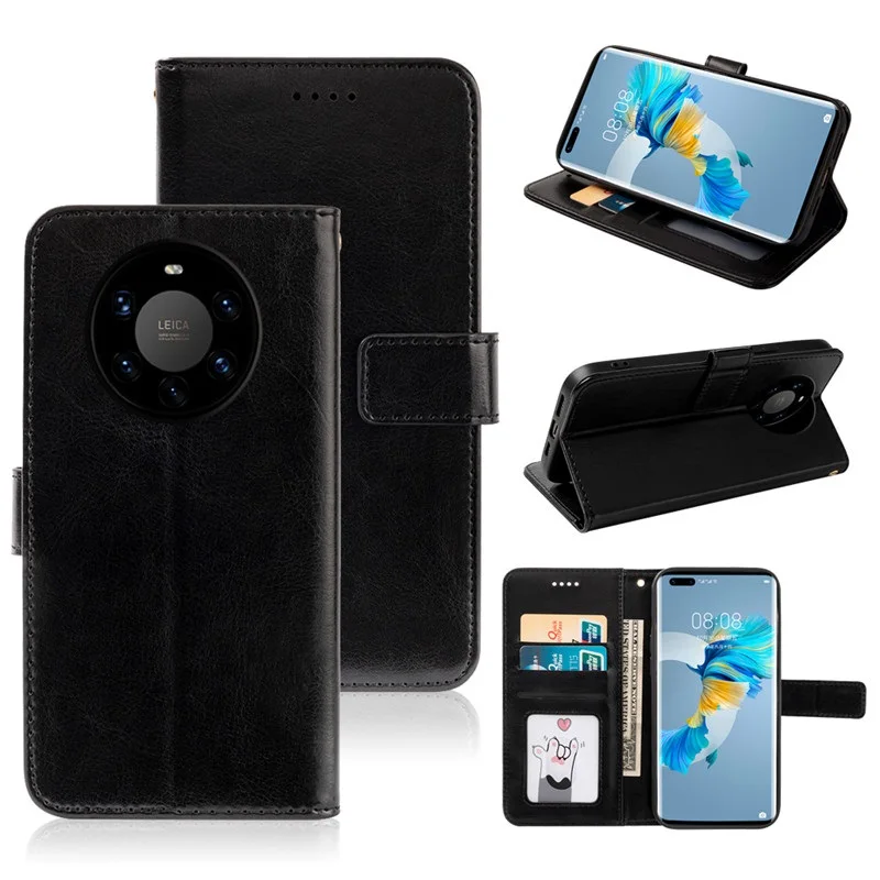 

Flip Leather Wallet Cases For Honor 50 SE 50 Pro 30 30s 30 Lite 20s 20i 20 Lite 10 10i 10 Lite With Kickstand Card Slots Cover