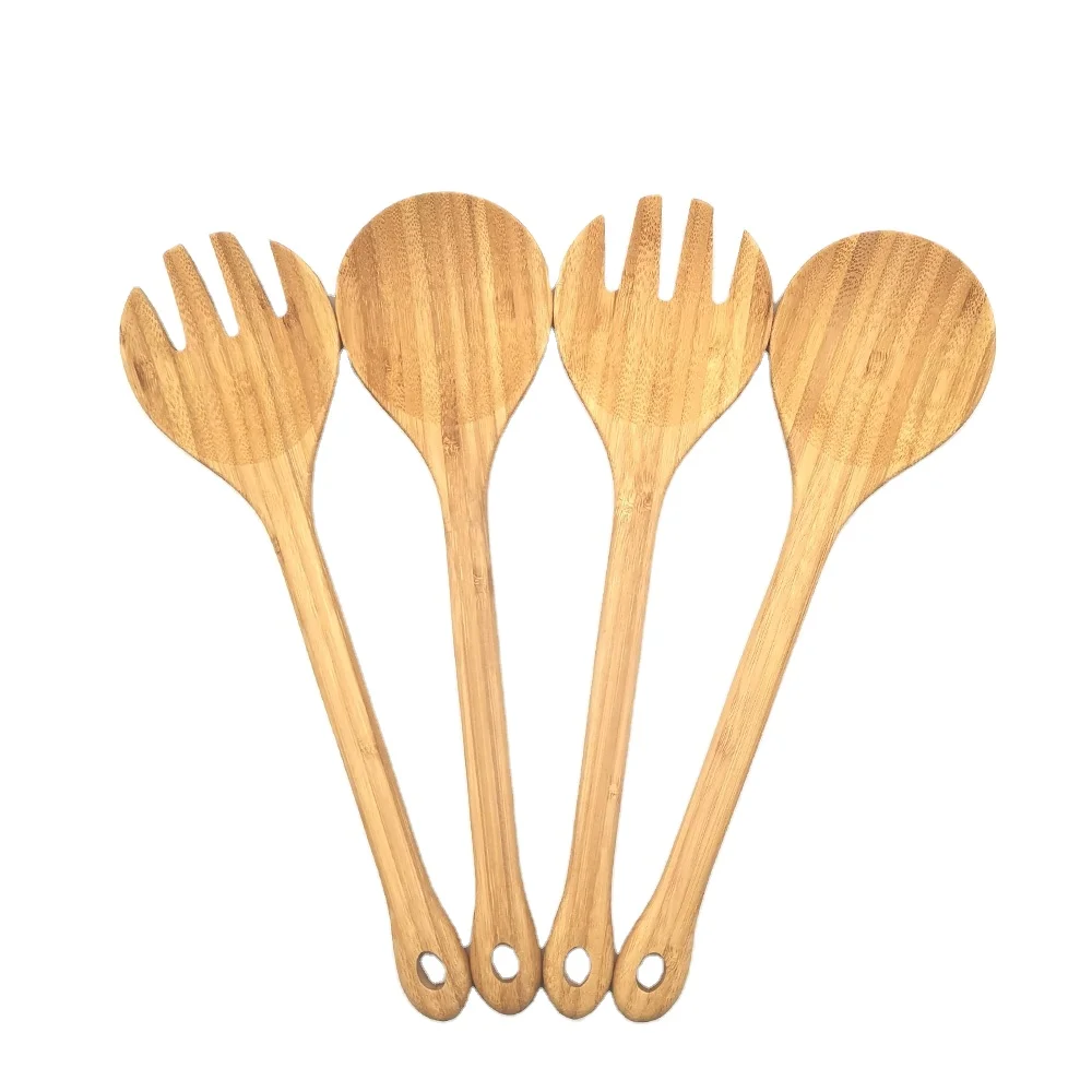 high quality bamboo wood salad spoon and fork set wholesale from manufacturer, Natural
high quality bamboo wood salad spoon and fork set wholesale from manufacturer, Natural