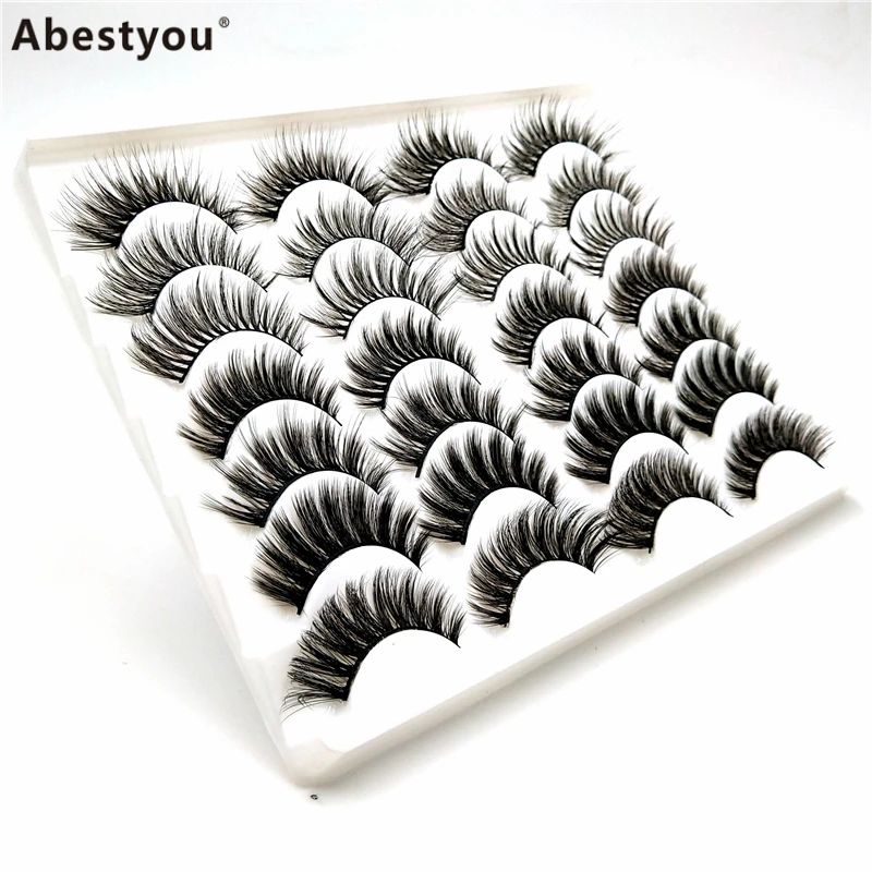 Abestyou Super soft and natural 3d mink eyelashes for sale softest eye lashes clear band false siberian makeup 
Abestyou Super soft and natural 3d mink eyelashes for sale softest eye lashes clear band false siberian makeup
