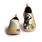 UIN Bulk Whole Sale Latest Design Casual African Beauty ladies elegant African Printed Shoes