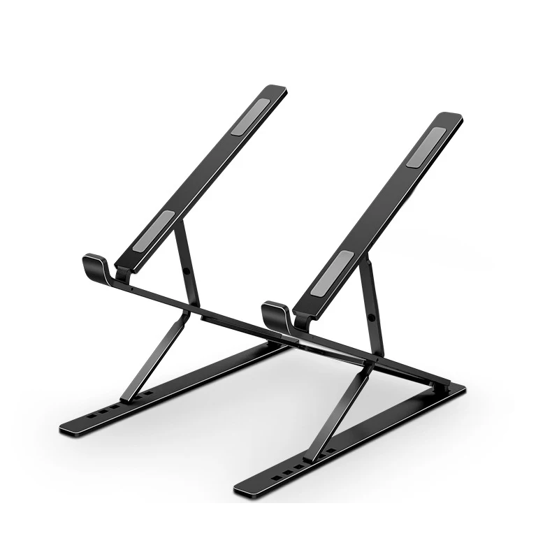 Hot Sale Double Layer Black Ergonomic Aluminum Alloy Laptop Holder Adjustable Folding Portable Laptop Stand
Hot Sale Double Layer Black Ergonomic Aluminum Alloy Laptop Holder Adjustable Folding Portable Laptop Stand