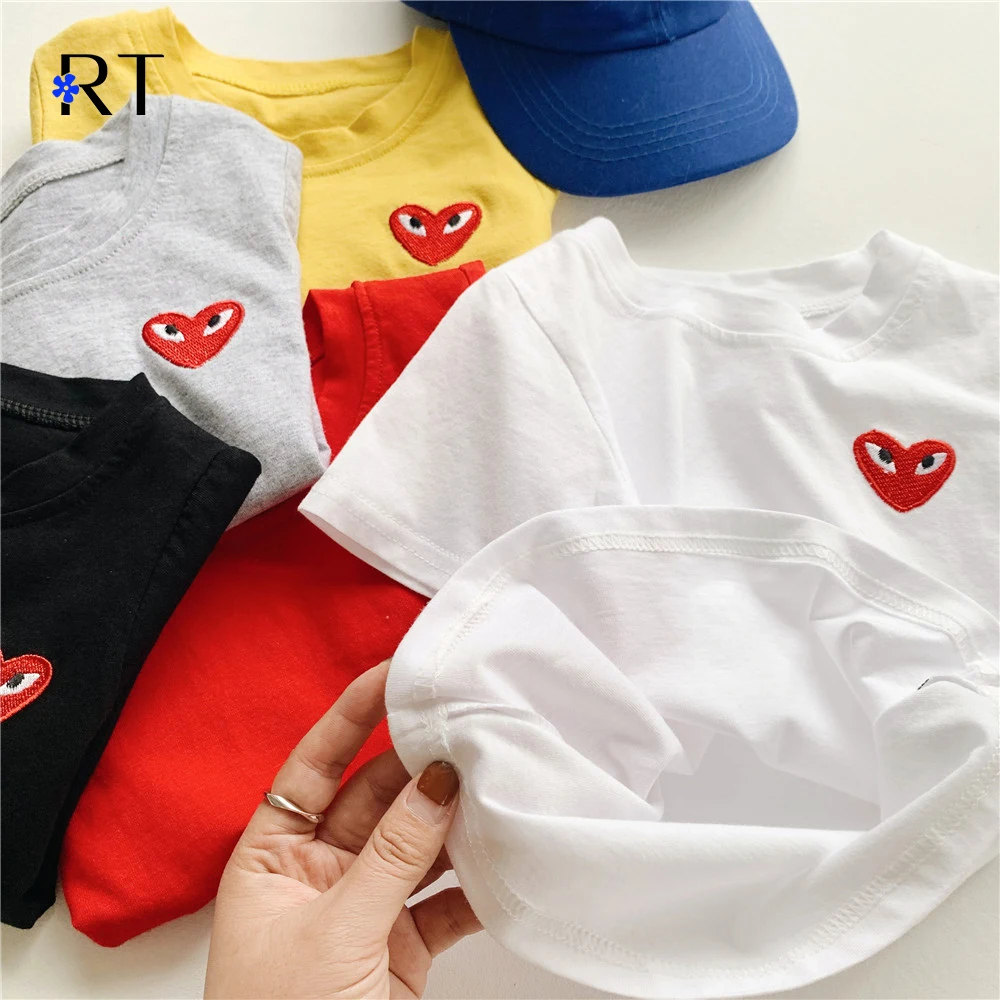 100% cotton kids t-shirts for girls and boys, Picture