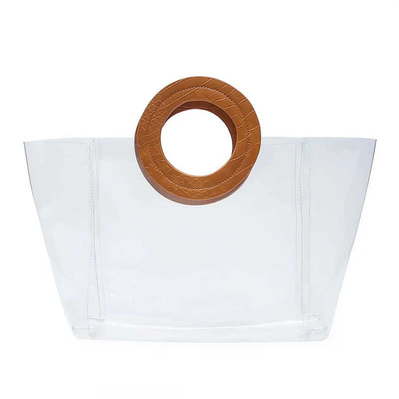 Classic Simple Transparent PVC Beach Tote Bag Women INS Style Large Shopping Hand Bag Fashion Design Girls Summer Jelly Handbag
Classic Simple Transparent PVC Beach Tote Bag Women INS Style Large Shopping Hand Bag Fashion Design Girls Summer Jelly Handbag
