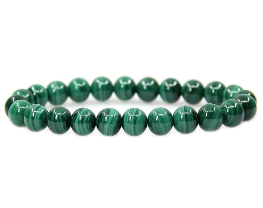 Natural AA Grade Malachite Bead Bracelet Gemstone Round Beads Stretch Beaded Bracelets Men Woman
Natural AA Grade Malachite Bead Bracelet Gemstone Round Beads Stretch Beaded Bracelets Men Woman