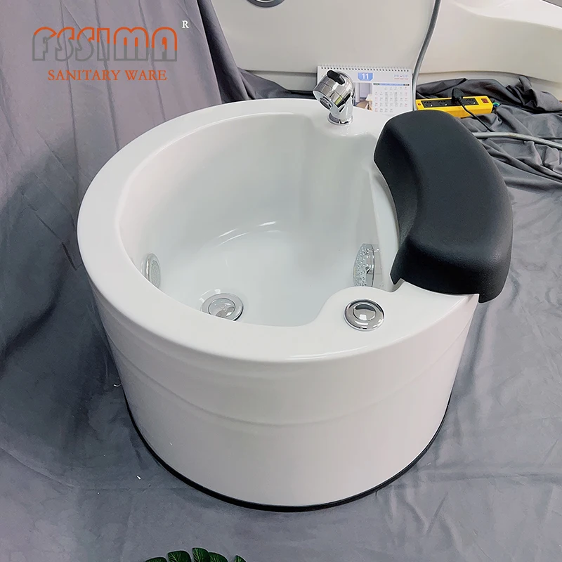 Best Selling Acrylic Foot Massage Bath Freestanding Round Pedicure Sink Foot Spa Bowl
Best Selling Acrylic Foot Massage Bath Freestanding Round Pedicure Sink Foot Spa Bowl