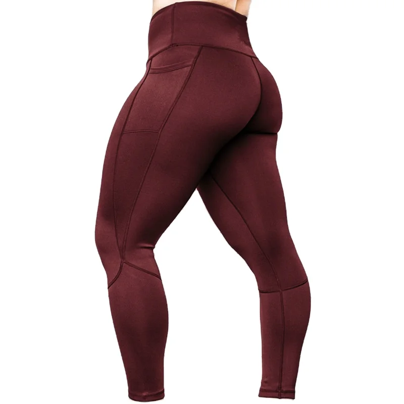 DJ038 fitness yoga pants with pockets tummy control for women, Navy, black, wine red
DJ038 fitness yoga pants with pockets tummy control for women, Navy, black, wine red