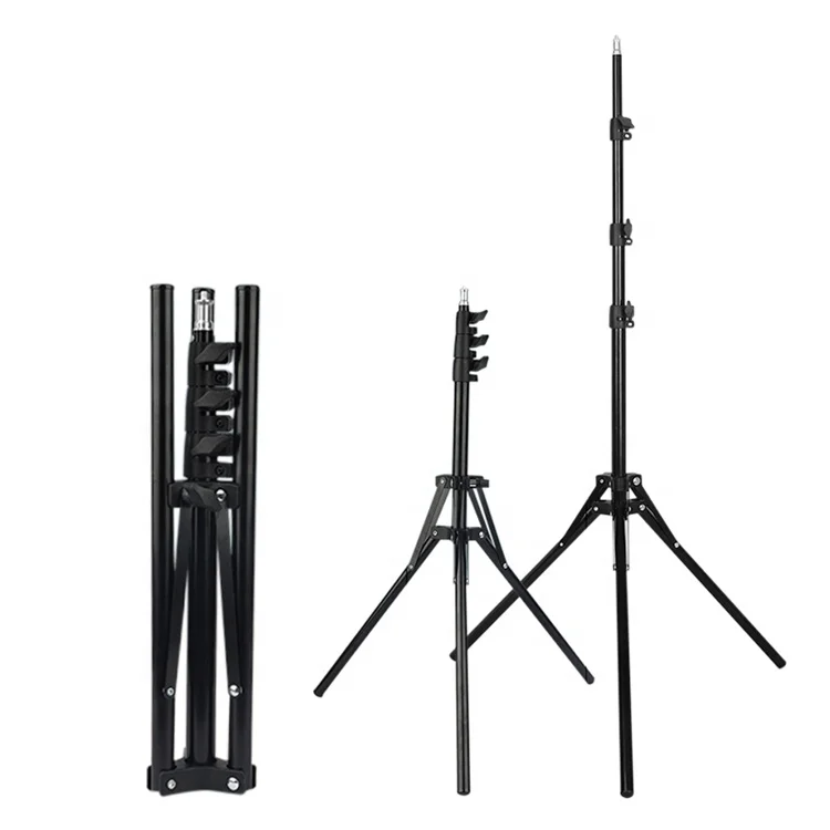 Artsonlite TRI POD 5 Photo Studio Photographic Lighting Camera 185cm Fold Reserved Light Stand 1/4 Screw Tripod, Black
Artsonlite TRI POD 5 Photo Studio Photographic Lighting Camera 185cm Fold Reserved Light Stand 1/4 Screw Tripod, Black
