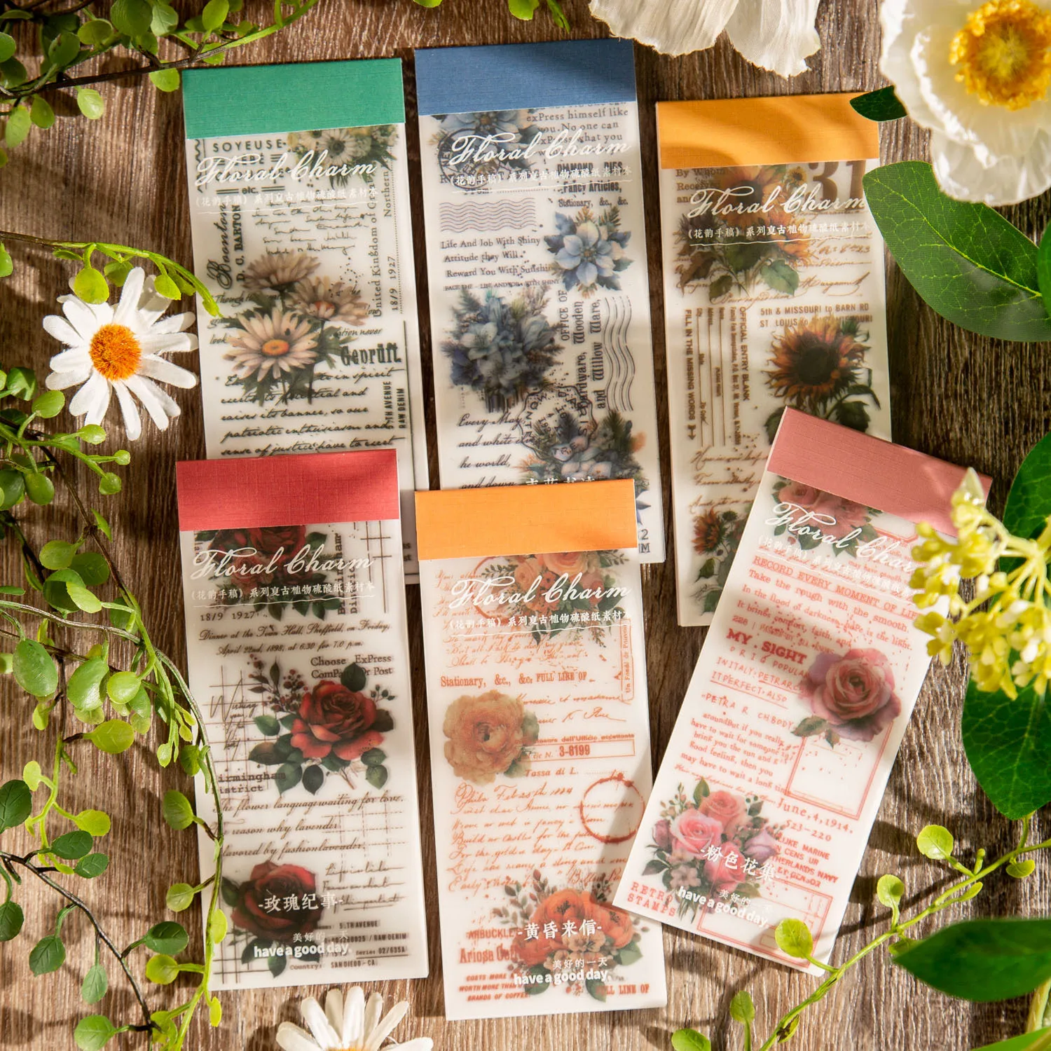 30 Pieces /Pack Material Book Floral Manuscript Series Retro Plant Hand Account DIY Decoration Base 6 Models
30 Pieces /Pack Material Book Floral Manuscript Series Retro Plant Hand Account DIY Decoration Base 6 Models
