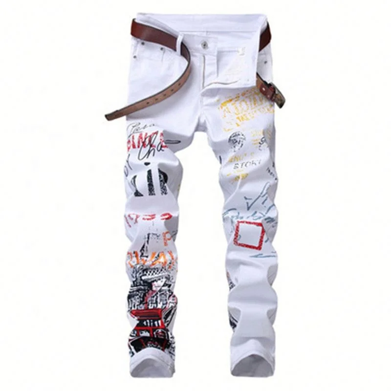 Jhcentury New men's Color-Printed Jeans Spring Autumn Casual Fashion High Waist men's Pocket Straight pants, Customized color
Jhcentury New men's Color-Printed Jeans Spring Autumn Casual Fashion High Waist men's Pocket Straight pants, Customized color