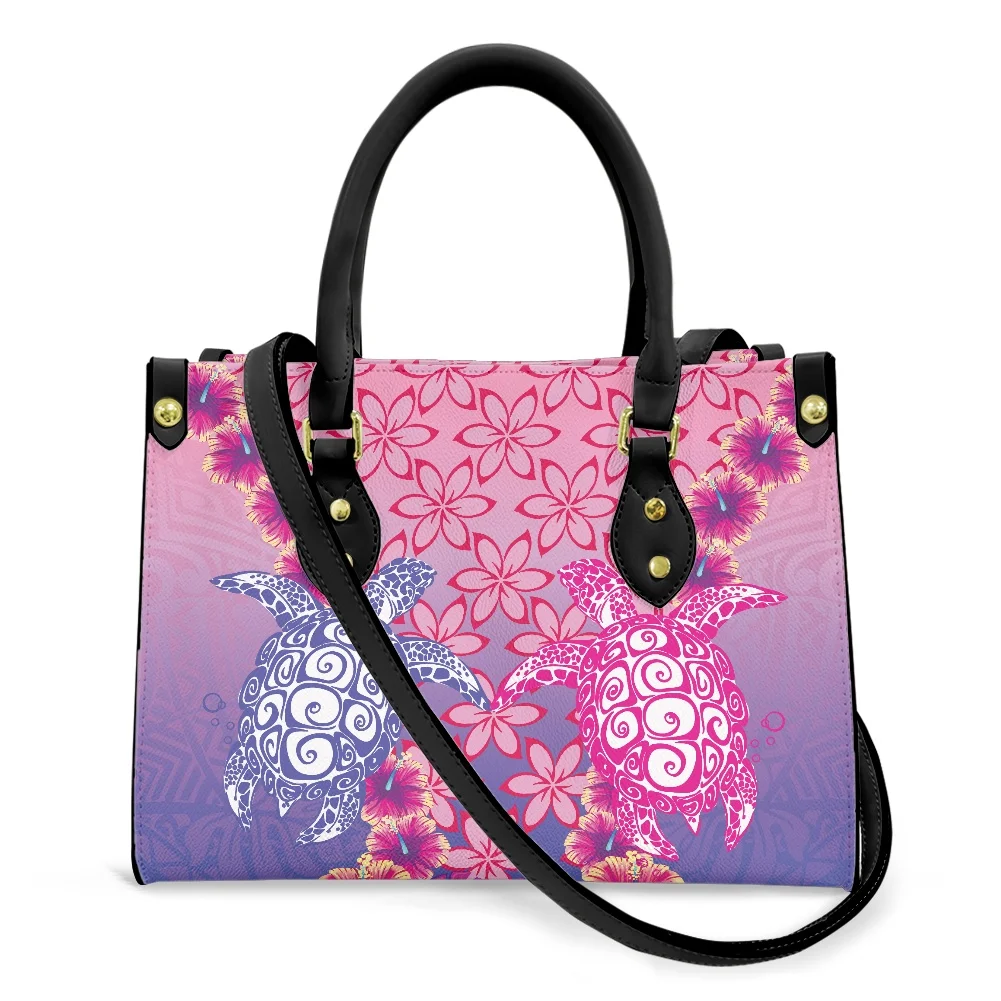Brand Handbag Hawaii Flower Turtle Print Pink Pu Custom Leather Women Bags Luxury Handbags, Customizable
Brand Handbag Hawaii Flower Turtle Print Pink Pu Custom Leather Women Bags Luxury Handbags, Customizable