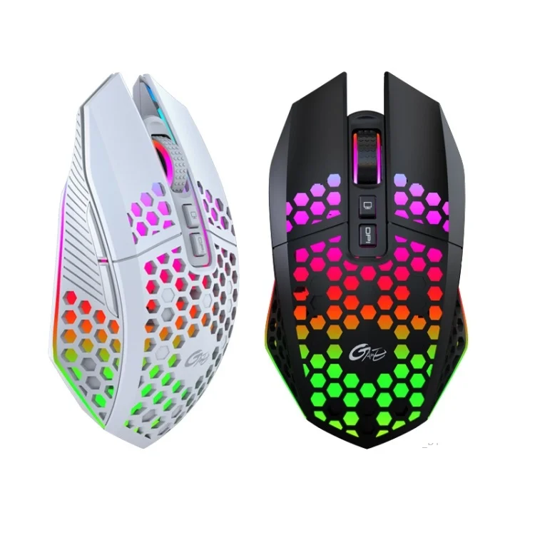 Rechargeable 1200DPI Office Games Hollow Luminous Gaming Wireless Mouse
Rechargeable 1200DPI Office Games Hollow Luminous Gaming Wireless Mouse