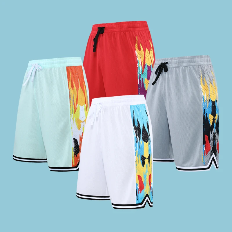 Wholesale Fashion Oem Sublimation Prited Basketball Wear Shorts Boys Quick Dry Anti-Uv Basketball Shorts, Different color is available
Wholesale Fashion Oem Sublimation Prited Basketball Wear Shorts Boys Quick Dry Anti-Uv Basketball Shorts, Different color is available