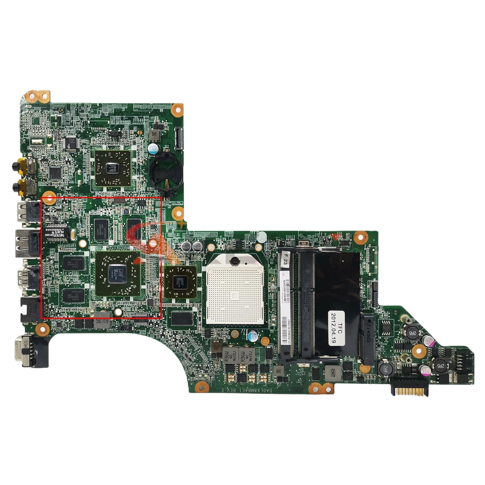 Free cpu For 630833-001 615686-001 HP Pavilion DV7 DV7-4000 DV7T Series Laptop Motherboard DA0LX8MB6E1 HD 5470M 512MB
Free cpu For 630833-001 615686-001 HP Pavilion DV7 DV7-4000 DV7T Series Laptop Motherboard DA0LX8MB6E1 HD 5470M 512MB