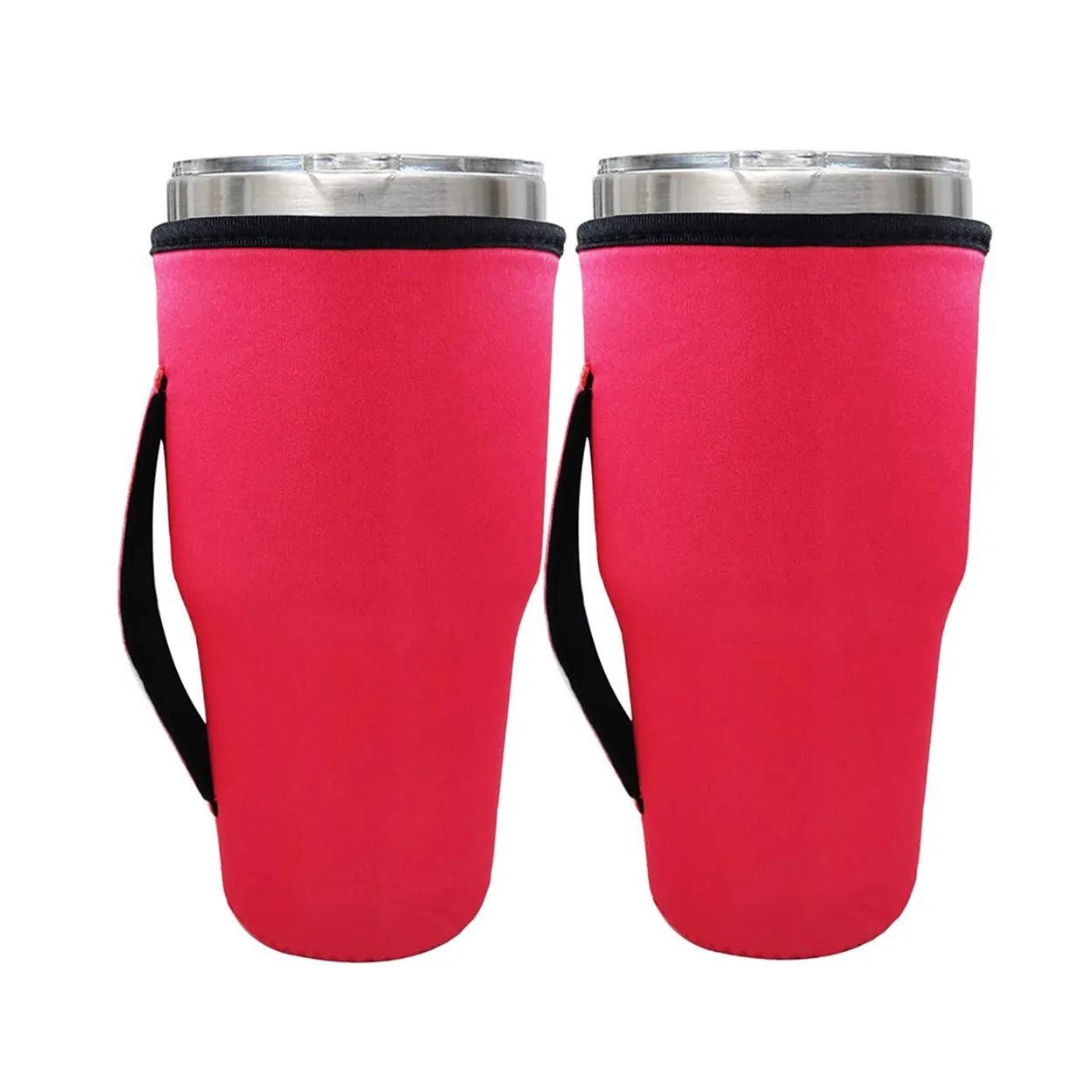 32oz Printed Iced Coffee Cup Sleeve Holder With Handle, Customized color acceptable
32oz Printed Iced Coffee Cup Sleeve Holder With Handle, Customized color acceptable
