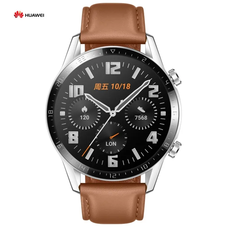 Smart Watch HUAWEI Watch GT 2 46mm Fashion Wristband Heart Rate / Pressure Monitoring / Exercise / Pedometer / Call Reminder
Smart Watch HUAWEI Watch GT 2 46mm Fashion Wristband Heart Rate / Pressure Monitoring / Exercise / Pedometer / Call Reminder