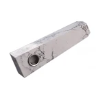 Wholesale high quality white turquoise original stone square white crystal pipe
