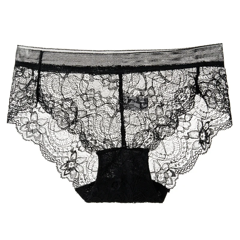 Wholesale Seamless Ice Silk Underwear for Women Nylon Briefs Girls Thong Transparent Low-Rise Lingerie Sexy Lace Women Panties
Wholesale Seamless Ice Silk Underwear for Women Nylon Briefs Girls Thong Transparent Low-Rise Lingerie Sexy Lace Women Panties