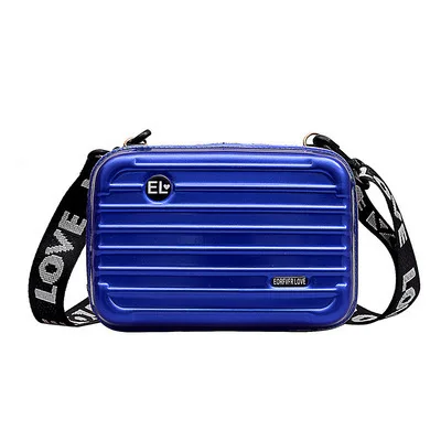 Ins super fire bag women 2019 Mini suitcase spring new net red bag cross arm single shoulder mini box bag, 4 colors 
Ins super fire bag women 2019 Mini suitcase spring new net red bag cross arm single shoulder mini box bag, 4 colors