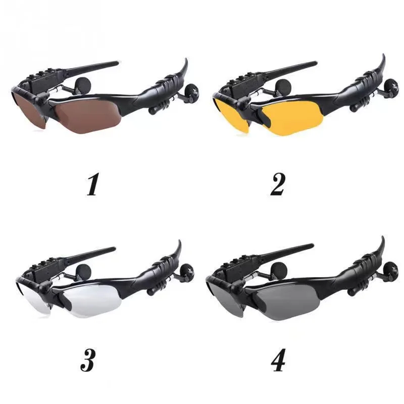 Polarized Cycling Glasses Stereo Control Transparent Bicycle Glasses UV Protection 400 Outdoor Sports Music Sunglasses, 4 colors
Polarized Cycling Glasses Stereo Control Transparent Bicycle Glasses UV Protection 400 Outdoor Sports Music Sunglasses, 4 colors