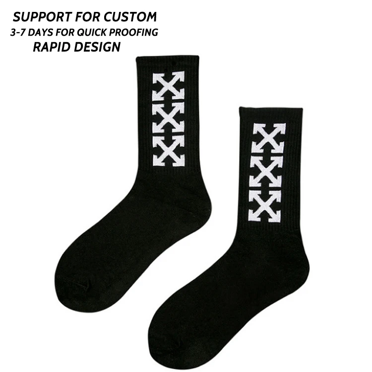 Men's Custom Design Logo Breathable Soft Touch Ins Style Best Choice Unisex Boys Girls black Street Socks
Men's Custom Design Logo Breathable Soft Touch Ins Style Best Choice Unisex Boys Girls black Street Socks