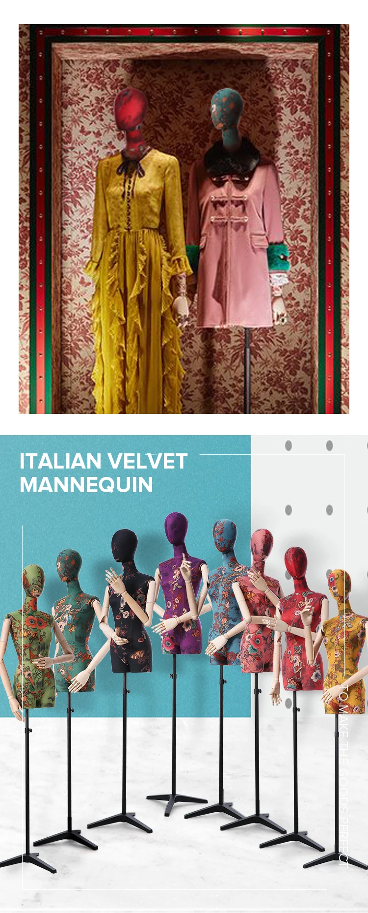 long neck,longneck female long neck adjustable height display half body mannequin