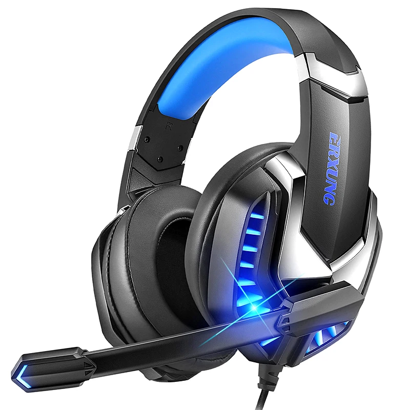 Fashion Flexible PC Headset player use with 3.5MM Single plug light soft Microphone gaming headset boat headphone earphones, Blue/red
Fashion Flexible PC Headset player use with 3.5MM Single plug light soft Microphone gaming headset boat headphone earphones, Blue/red