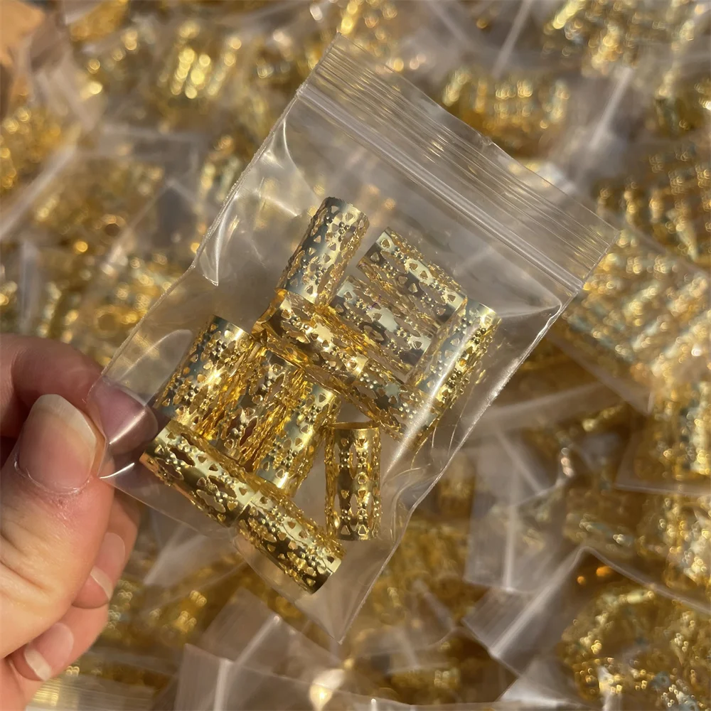12 pcs Hair Jewelry for Braids Hair Decoration, Dreadlock Jewelry Accessories Metal Sliver Gold Hair Cuffs Beard Decorations
12 pcs Hair Jewelry for Braids Hair Decoration, Dreadlock Jewelry Accessories Metal Sliver Gold Hair Cuffs Beard Decorations