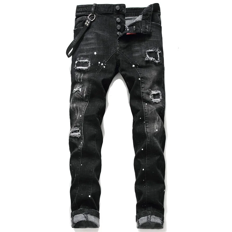 DS2Q Customized Jean Pants Designer Vendors Trousers Mens Denim Jeans 2021 Men Fashion Jeans Trendy Casual Classic Style
DS2Q Customized Jean Pants Designer Vendors Trousers Mens Denim Jeans 2021 Men Fashion Jeans Trendy Casual Classic Style