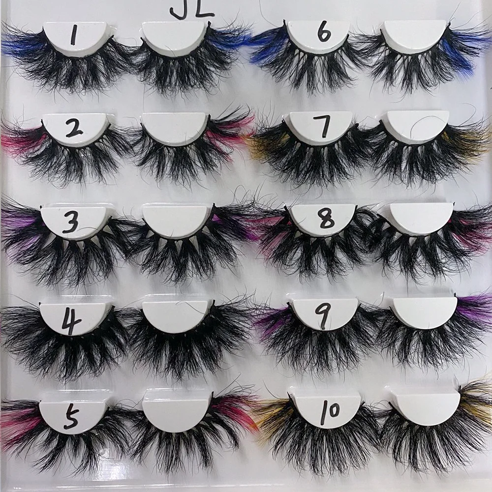 New style hot 25 mm Mink lashese Mink lashese with case Colored eyelashes 3d mink eyelashes vendor, Colors
New style hot 25 mm Mink lashese Mink lashese with case Colored eyelashes 3d mink eyelashes vendor, Colors