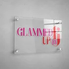 YIYAO customized clear acrylic sign acrylic office sign