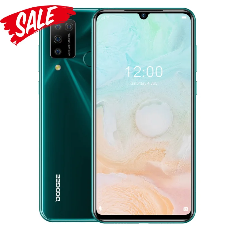 Original DOOGEE N20 Pro 6.3inch Smart phone 6GB+128GB Android 10.0 Cell Phone
Original DOOGEE N20 Pro 6.3inch Smart phone 6GB+128GB Android 10.0 Cell Phone