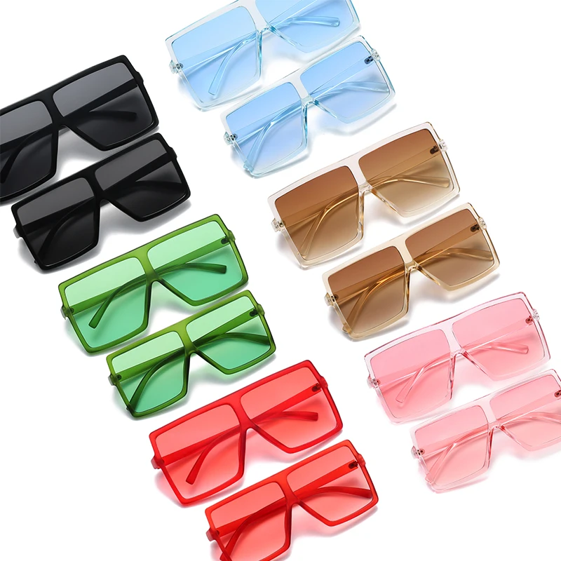 OUSEN Oversized Mom And Me Sun Glasses Big Plastic Square Mother Baby Matching Set Shades Sunglasses, Matching color sunglasses
OUSEN Oversized Mom And Me Sun Glasses Big Plastic Square Mother Baby Matching Set Shades Sunglasses, Matching color sunglasses