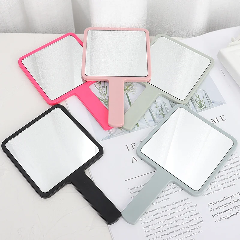 Private Label Promotional Gift Pink Black White Rose Red Simple Design Small Handheld Square Makeup Mirror
Private Label Promotional Gift Pink Black White Rose Red Simple Design Small Handheld Square Makeup Mirror