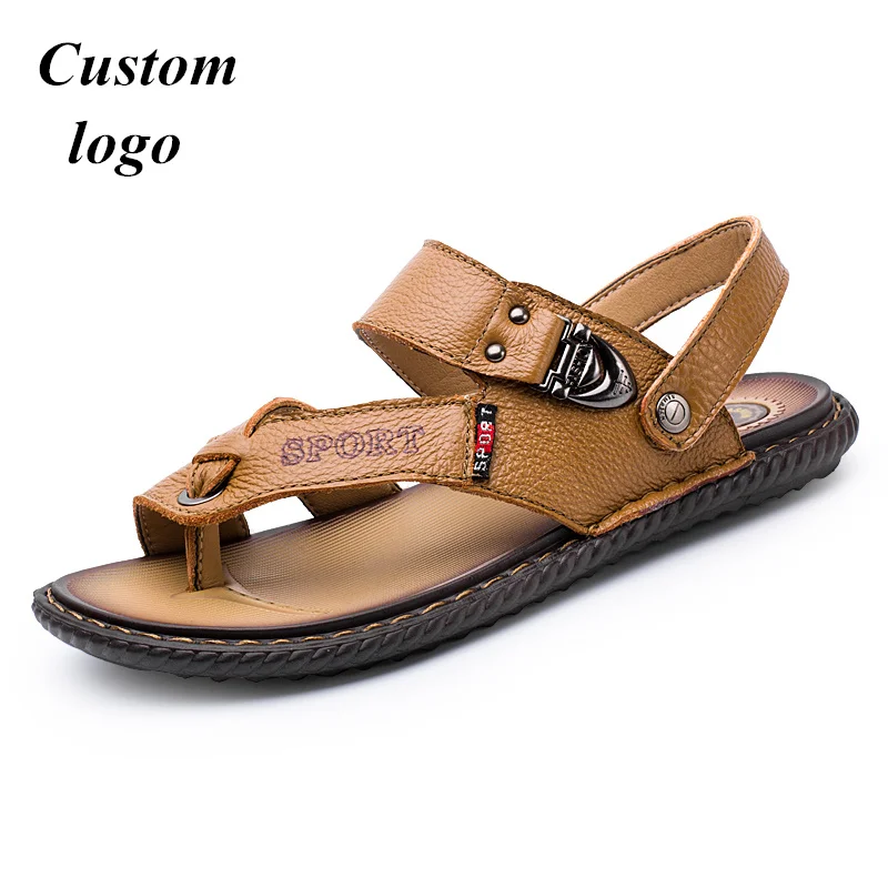 Wholesale Factory Price Fashion summer new design men's leather top layer of cowhide beach outdoor sandals
Wholesale Factory Price Fashion summer new design men's leather top layer of cowhide beach outdoor sandals