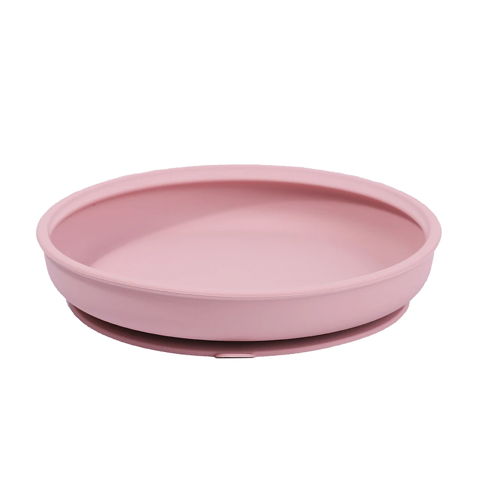 Round Shaped Slant Scoop Silicone Kids Dinner Suction Food Plate Silicone Baby Suction Feeding Plate with Spoon, Blue, pink, light green, customized
Round Shaped Slant Scoop Silicone Kids Dinner Suction Food Plate Silicone Baby Suction Feeding Plate with Spoon, Blue, pink, light green, customized